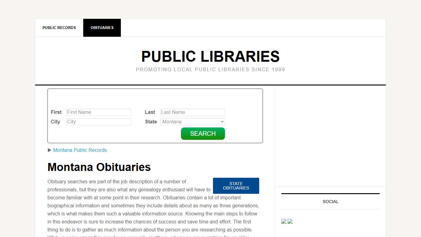 Montana Obituaries